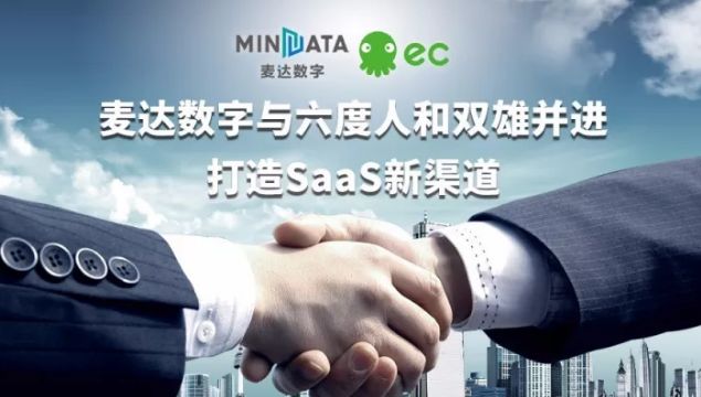 麦达数字与六度人和(EC)双雄并进，打造SaaS新渠道
